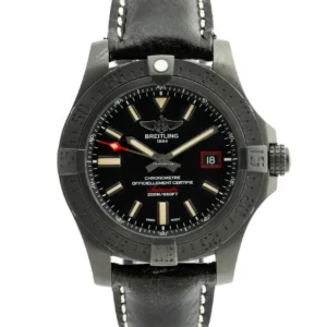 Breitling Avenger Blackbird Titanium Black Dial 44mm Automatic Mens Watch V17311